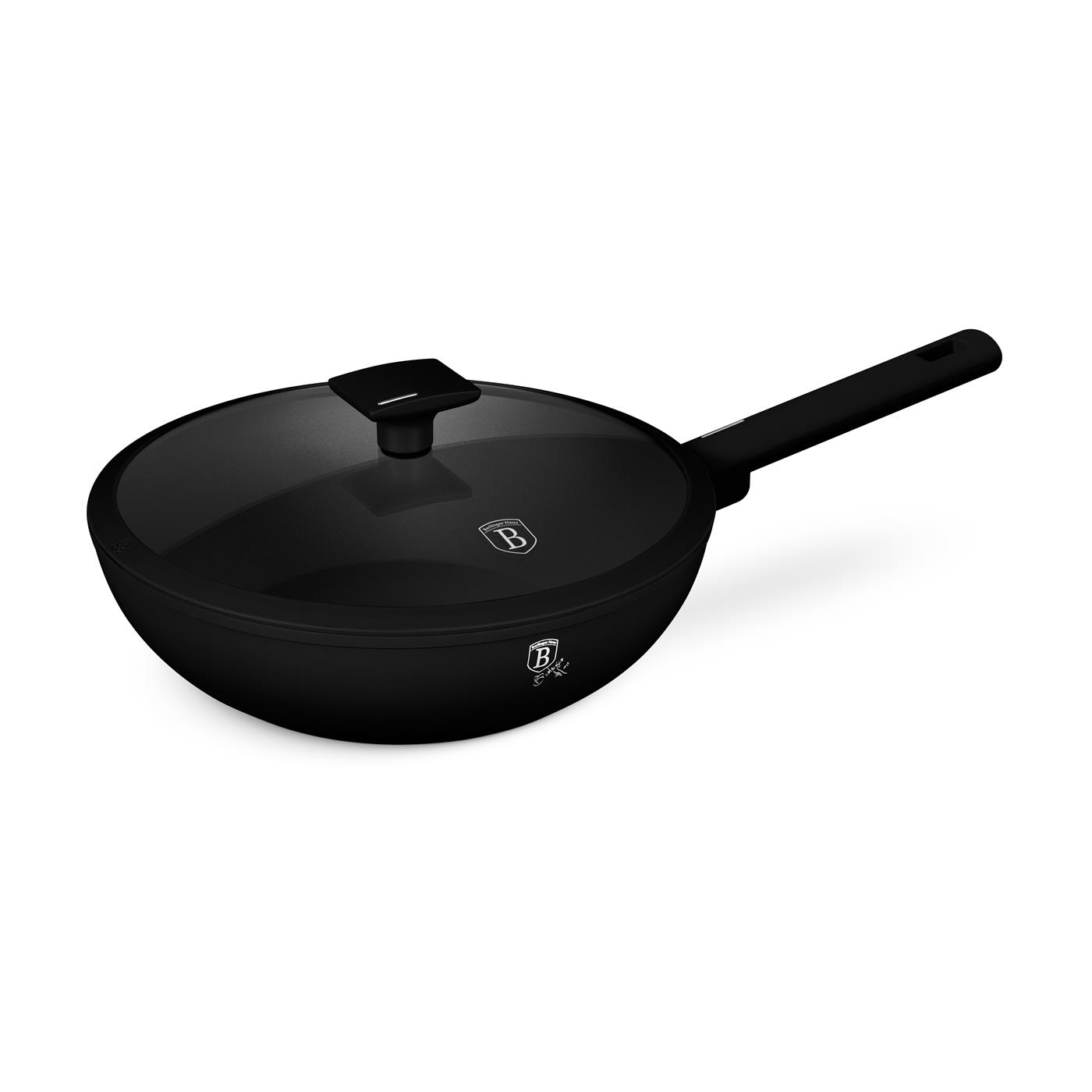 BerlingerHaus Wokpan met deksel 28cm