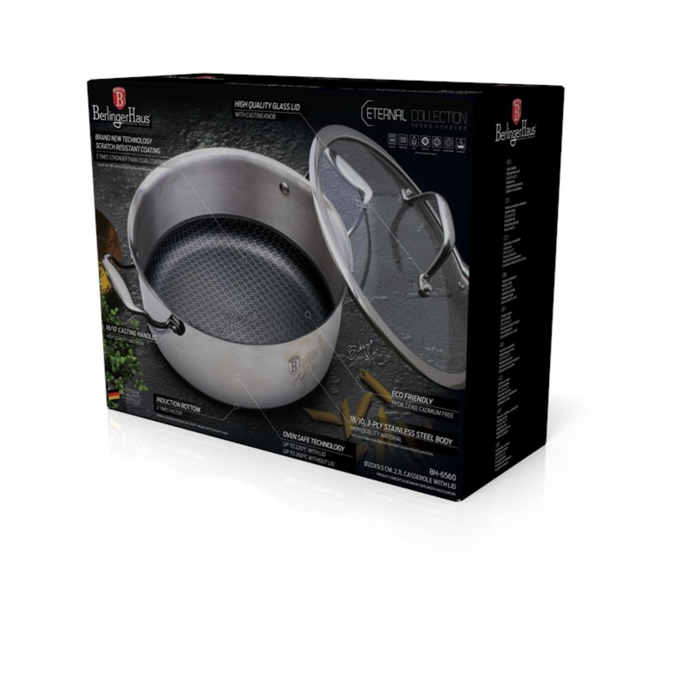BerlingerHaus kookpan 20 Eterna coating