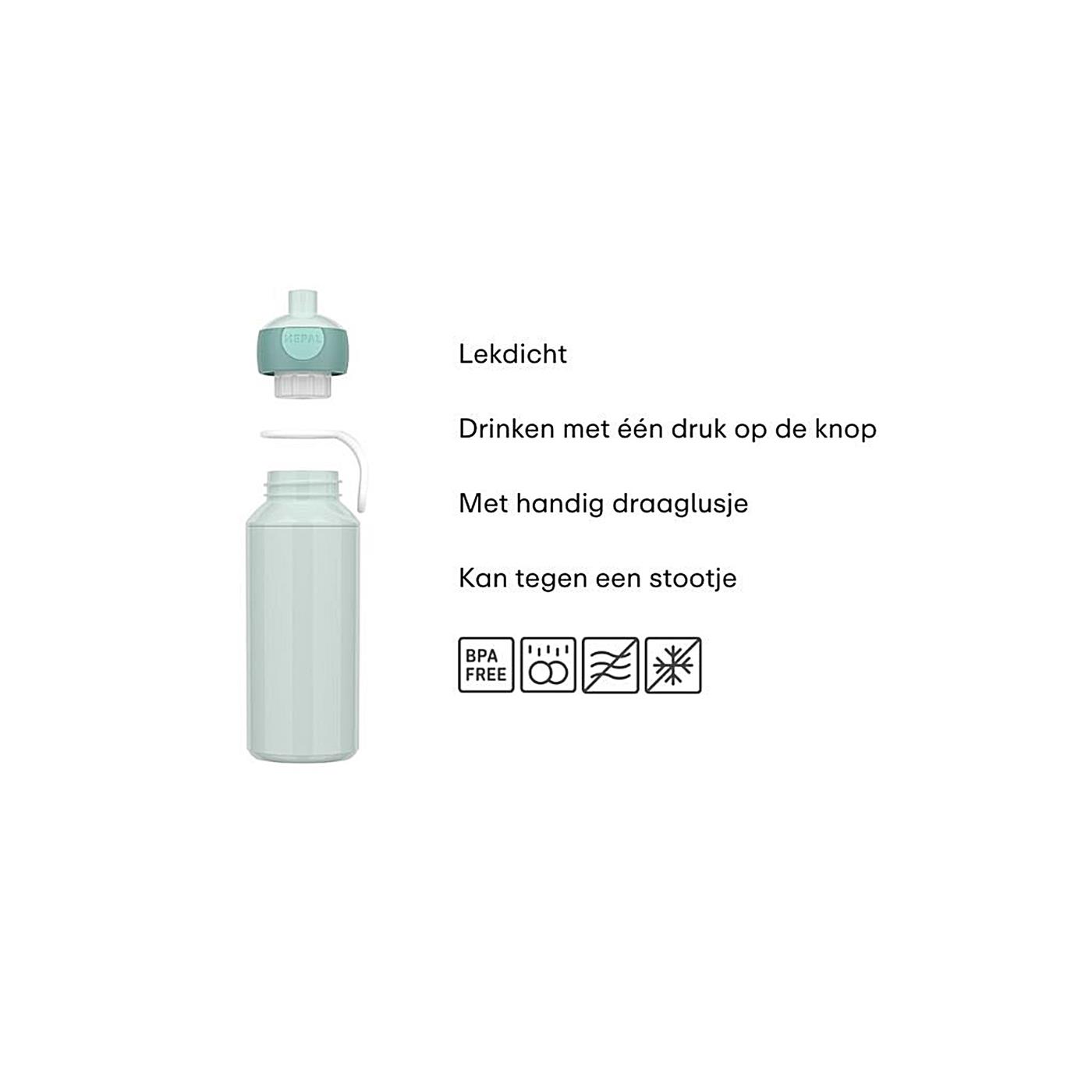 Mepal Drinkfles pop-up 400ml cool pink